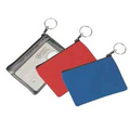 ID Holder w/ Coin Pouch & Key Ring (Blank)